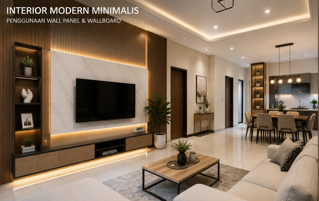 Desain Interior Ruang Keluarga